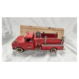 Tonka Fire Pumper Truck, Pressed Steel (50