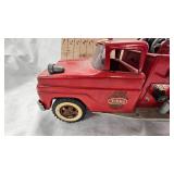 Tonka Fire Pumper Truck, Pressed Steel (50