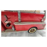 Tonka Fire Pumper Truck, Pressed Steel (50