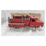 Tonka Fire Pumper Truck, Pressed Steel (50