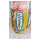 Vintage Schmidt Beer Thermometer