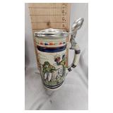 Anheiser Busch Beer Stein, Great American Football Stein
