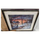 Cedar Treasure Chest and Ron Iverson Picture