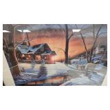 Cedar Treasure Chest and Ron Iverson Picture