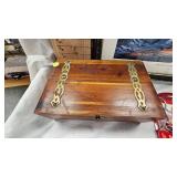 Cedar Treasure Chest and Ron Iverson Picture