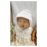 Lot of 2 Vintage Dolls as pictured