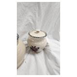 Lot of Home and Garden Party Canisters, Apple Pattern