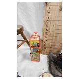 Spelter Style Bookends, Stack Blocks and Misc