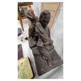Spelter Style Bookends, Stack Blocks and Misc