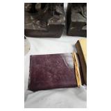 Spelter Style Bookends, Stack Blocks and Misc
