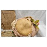 Assorted Vintage Pillow and Hats
