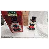 Christmas Themed Ceramic Cookie Jar