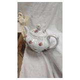 Glass Display, Teapot and Misc