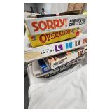 Lot of Board Games and Playing Cards
