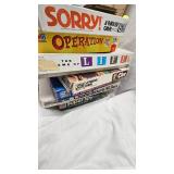 Lot of Board Games and Playing Cards