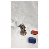 VintageTurkey Planter, Cufflinks, Cardboard Houses