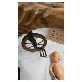 Vintage Rabbit Tricycle, Vintage Folding Umbrella and Misc