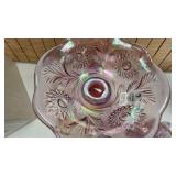 Fenton Dusty Rose Miniature Punch Set w/Box