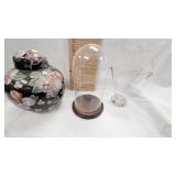 Ginger Jar with Globe Display and Vase