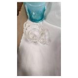 Misc Vintage Glassware, Nippon and Vintage Lamps