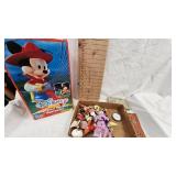 Mickey Fireman Sprinkler/Miniatures and Postcards