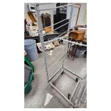 Commercial Kitchen Speed Rack for Trays/also works for holding totes for storage