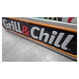 DQ Grill and Chill Polymer Sign, Approx 8