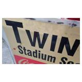 Twin Spin Cinema/Cocacola Advertising Sign