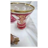 Fenton Cranberry Vase, Antique Glass Vase and More