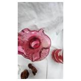 Fenton Cranberry Vase, Antique Glass Vase and More