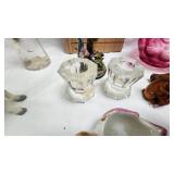 Fenton Cranberry Vase, Antique Glass Vase and More