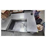Stainless Side Warmer Table from Drive Thru at Restaurant