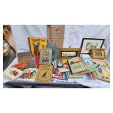Book and Picture Lot as Shown