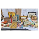 Book and Picture Lot as Shown