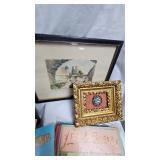 Book and Picture Lot as Shown