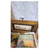 Book and Picture Lot as Shown