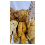 Vintage Teddy Bear Lot-Most are Jointed