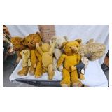 Vintage Teddy Bear Lot-Most are Jointed