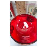 Fenton Glass Fairy Lamp