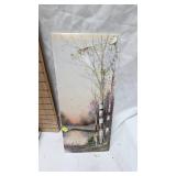 Porcelain Ceramic Plaque and Other