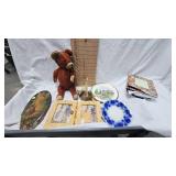 Vintage Duck, Plate, Bear, Pictures