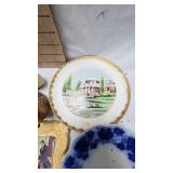 Vintage Duck, Plate, Bear, Pictures