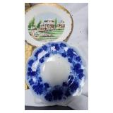Vintage Duck, Plate, Bear, Pictures