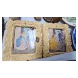 Vintage Duck, Plate, Bear, Pictures