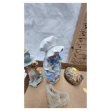 Frienship Ball, Fenton Egg, Porcelain Figures