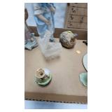 Frienship Ball, Fenton Egg, Porcelain Figures