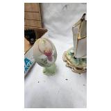Frienship Ball, Fenton Egg, Porcelain Figures