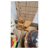 Wood Church, Snow Globe, Powder Box, etc