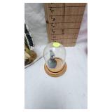Fenton Peach Crest Vase and Turkey Planter