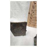 Bronze Bookends, Garden Maiden